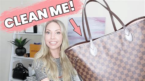 how to clean inside of louis vuitton neverfull|how to clean louis vuitton lining.